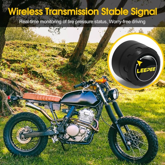 leepee Motorcycle Tire Pressure Monitoring System Open Box NEW! - Picture 7 of 13